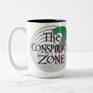 Zon konspiration Två-Tonad mugg