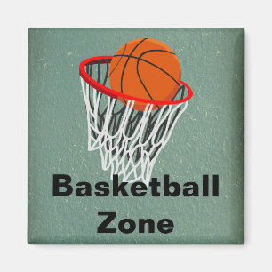 Zon magnet för basket