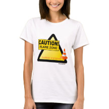 Zon orange kottet-skjorta för signalljus