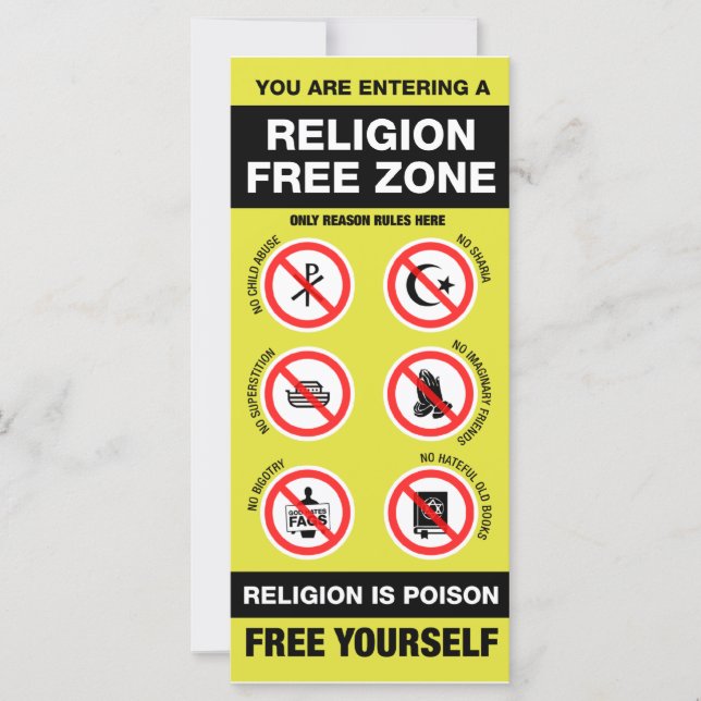Zon religionsfrihet (Framsida)