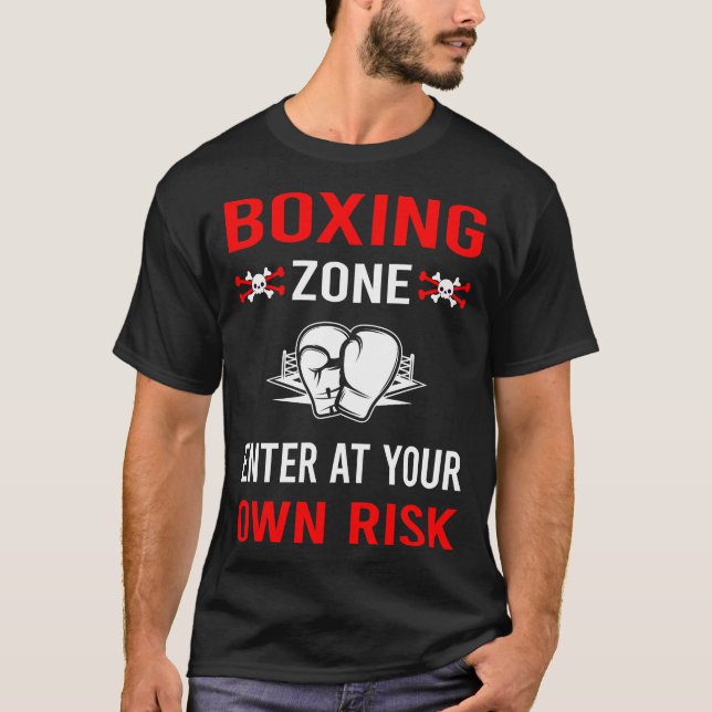 Zon riskboxing t shirt (Framsida)