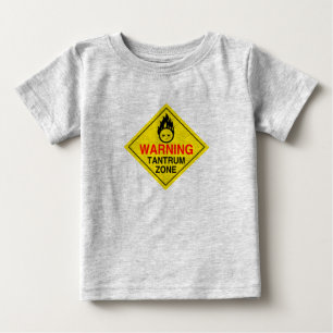 Zon småbarnskjorta för Tantrum Tee Shirt