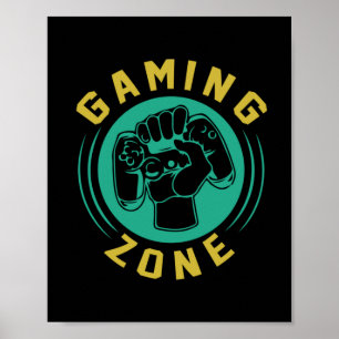 Zon spelspelupplevelse poster