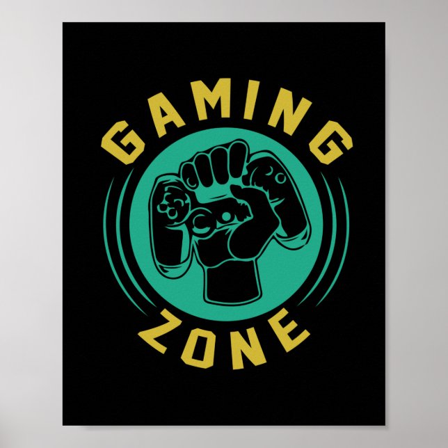 Zon spelspelupplevelse poster (Framsidan)