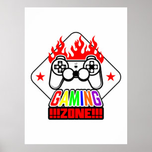 Zon spelspelupplevelse poster