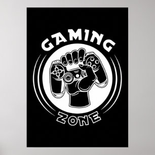 Zon spelupplevelse, Mancave - Funny Video Gamer, s Poster