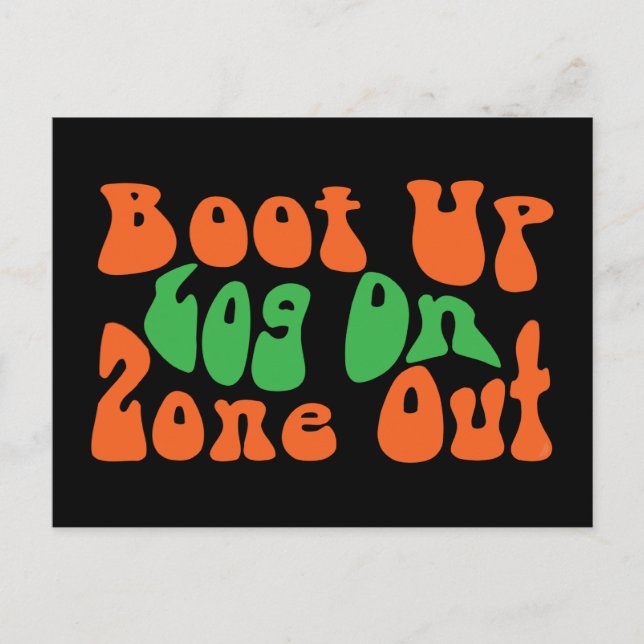 Zon ut! vykort (Framsida)