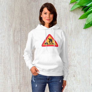 Zon varning för vägarbete före skyltning t shirt