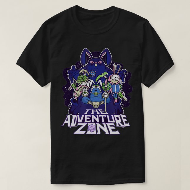 Zona Boardmatch Fantasy RPG safari Äventyr  T Shirt (Design framsida)