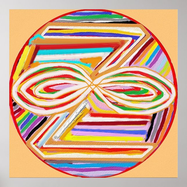 ZONAR - Karuna Reiki Symbol Poster (Framsidan)