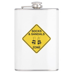 Zonare uttag och sandaler fickplunta