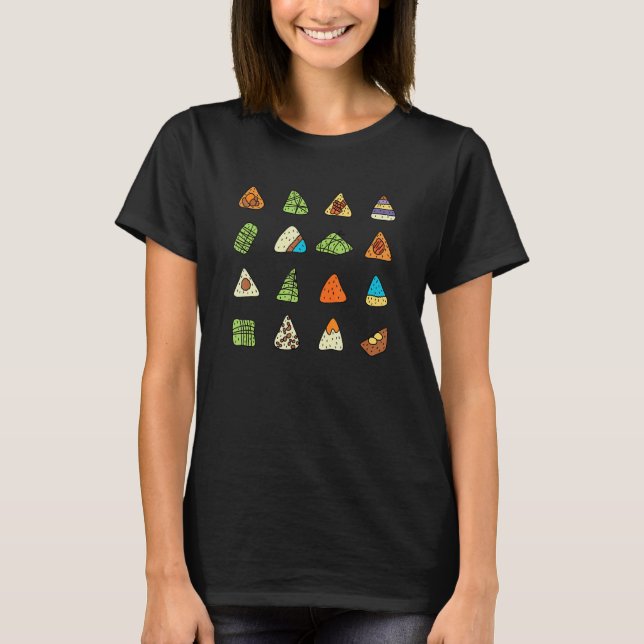 Zongzi Zongh zi Collection Cute China Food China T Shirt (Framsida)