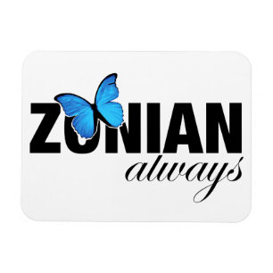 Zonic Alltid med Butterfly Magnet