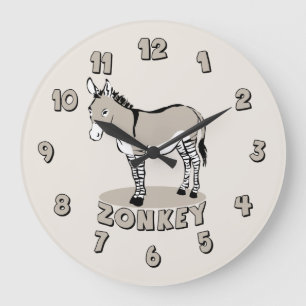 Zonkey Stor Klocka