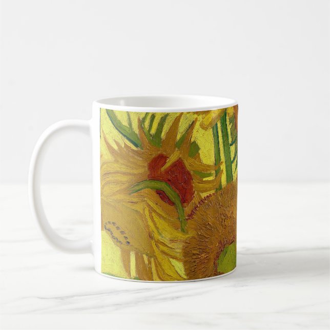 Zonnebloemen (Van Gogh) Kaffemugg (Vänster)