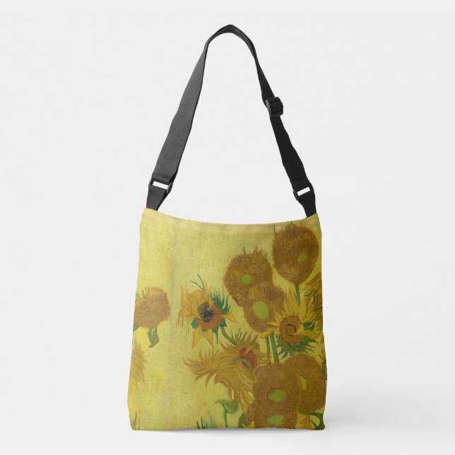 Zonnebloemen (Van Gogh) Tote Bag Axelväska (Framsida)