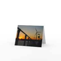 Zonsondergang met windmolen, Rustgevend relaxt.