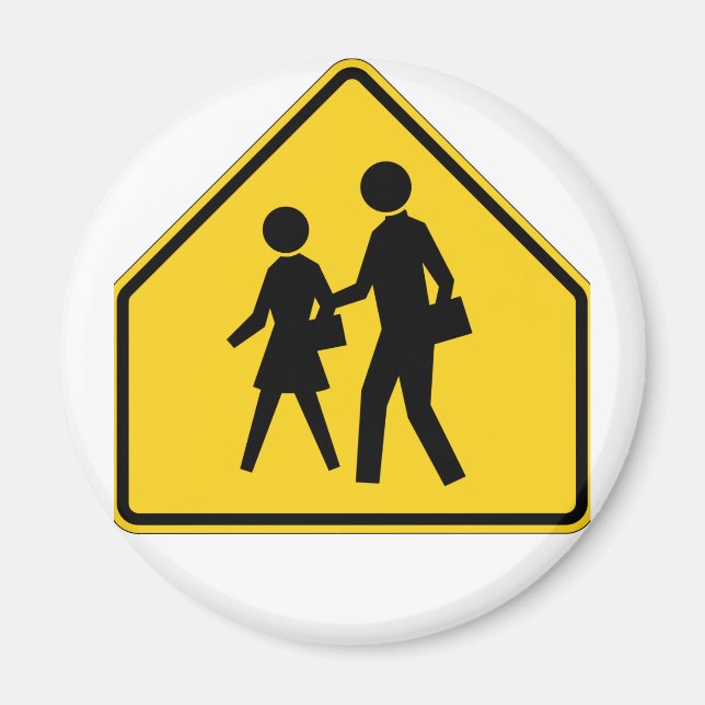 Zont motorvägsskylt magnet (Framsidan)