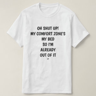Zont skämt för komfort v1 t shirt