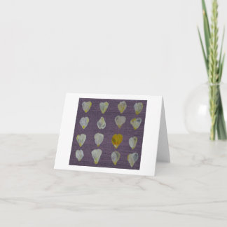 Zonta gul rosPetals noterar kortet Kort