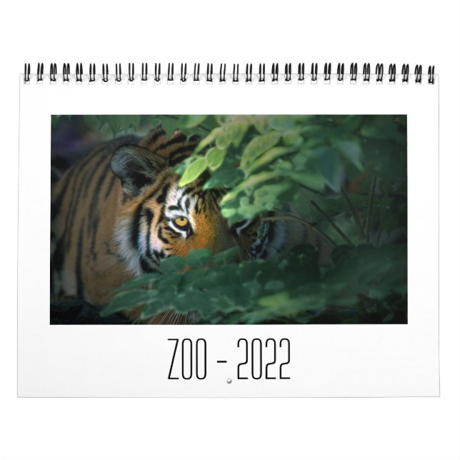  Zoo - 2022-kalender Kalender (Omslag)