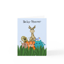 Zoo Animal Baby Shower