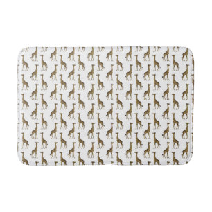 ZOO ANIMAL GIRAFFE BATH MAT BADRUMSMATTA