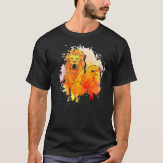 Zoo Animal Lejon Afrika Safari Animal Lejon T Shirt
