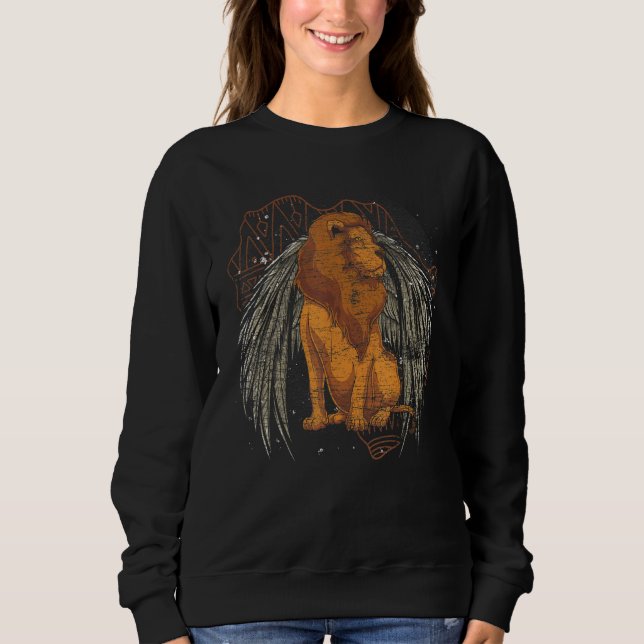 Zoo Animal Lion   Africa Safari Animal   Wings Lio T Shirt (Framsida)