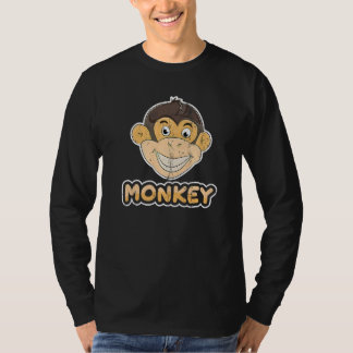 Zoo Animal Monkey Chimpanzee Cute Monkey T Shirt