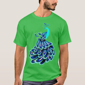 Zoo Animal Ornamental Bird Peacock T Shirt
