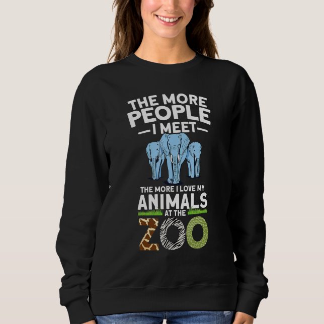 Zoo Animal   Zookeeper T Shirt (Framsida)