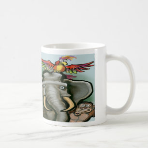 Zoo Animals Kaffemugg