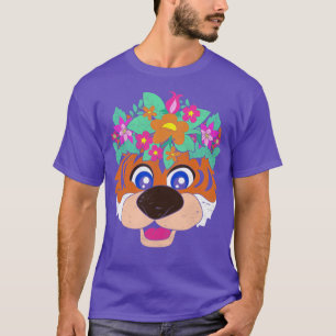 Zoo Asian Animal Botany Tiger T Shirt
