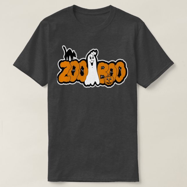 Zoo Boo Halloween Day Party T Shirt (Design framsida)