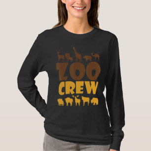 Zoo Crew Safari Animal Wildlife Zookeeper Zoologis T Shirt