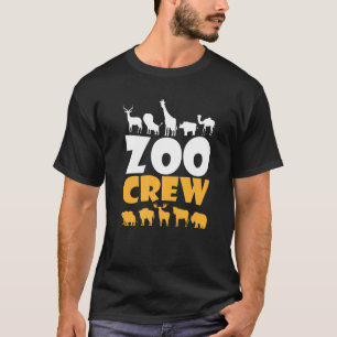 Zoo Crew Safari Animal Wildlife Zookeeper Zoologis T Shirt
