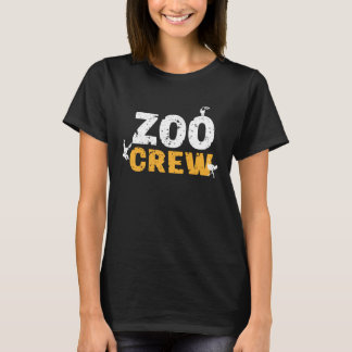 Zoo Crew Safari Squad Team Zoolog Djurskötare Kid  T Shirt