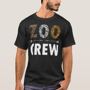 Zoo Crew Safari Zoolog Animals T Shirt