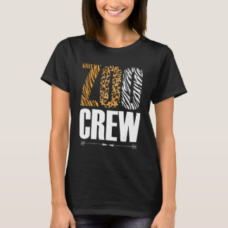 Zoo Crew Safari Zoologist Animals T Shirt