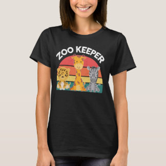 Zoo Crew-Shirt Småbarn Boys Girl Kids Women Zoo Ke T Shirt