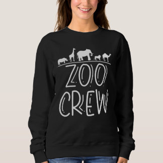 Zoo Crew Zoo Födelsedagsfest Animal Watching Resa T Shirt