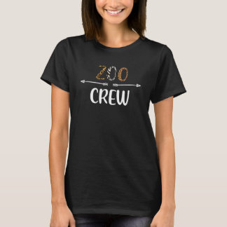Zoo Crew - Zoo Matching Family - Zoo Animals T Shirt