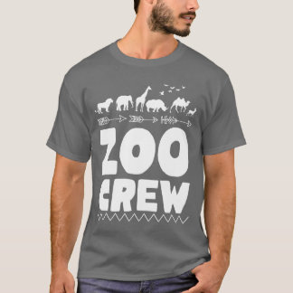 Zoo Djurälskare Zoorip vänner T Shirt