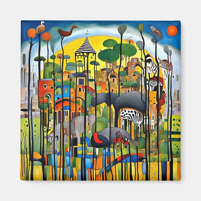 Zoo Dream 1 Magnet (Framsidan)