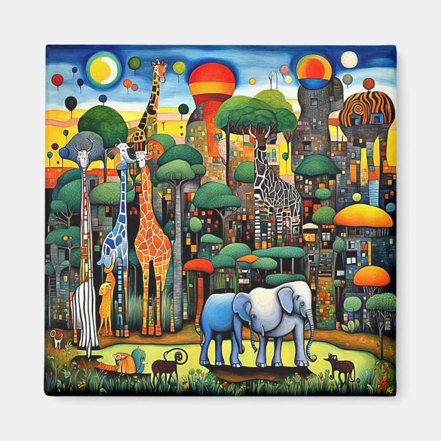 Zoo Dream 2 Magnet (Framsidan)