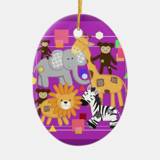 Zoo.en Julgransprydnad Keramik