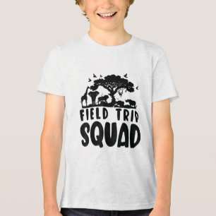 Zoo Fält Resa Shirt for Teacher, Studenter Chaper T