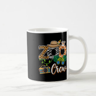 Zoo Giraffe Crew Safari Animal Zoo Keeper Kids Fie Kaffemugg