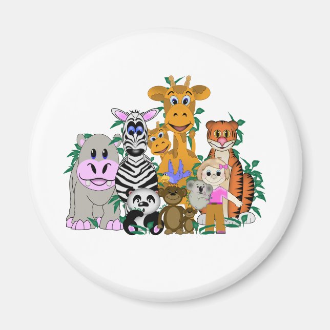 ZOO Girl Magnet (Framsidan)